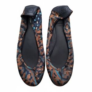 Tory Burch Multicolor Patterned Flats